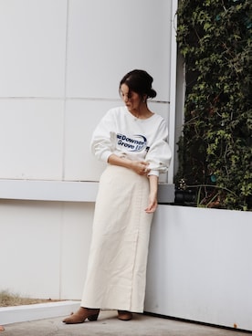 小山 愛梨さん（レディース・153cm）の冬コーディネート