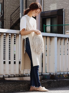 小山 愛梨さん（レディース・153cm）の春コーディネート