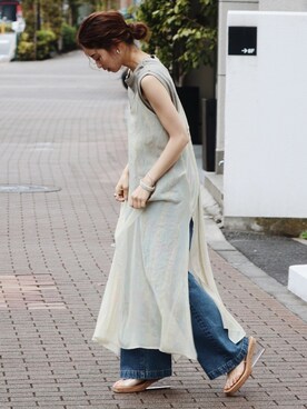 小山 愛梨さん(レディース・153cm)の春コーディネート