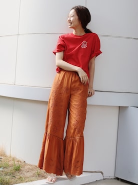 小山 愛梨さん（レディース・153cm）の春コーディネート