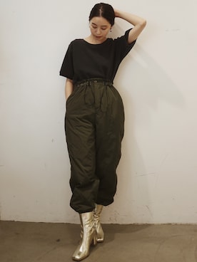 「ブーツイン」｜小山 愛梨さん（レディース・153cm・20代）の夏コーディネート