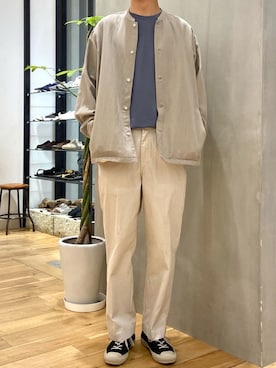 「アイテム（その他アウター）」を使った、ショウゴさん（メンズ・182cm）の春コーディネート