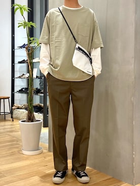 「URBAN RESEARCH DOORS（アーバンリサーチドアーズ）のアイテム」を使った、ショウゴさん（メンズ・182cm）の春コーディネート