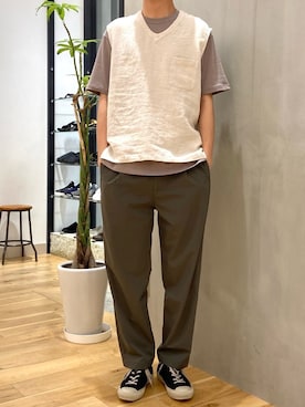 「URBAN RESEARCH DOORS（アーバンリサーチドアーズ）のアイテム」を使った、ショウゴさん（メンズ・182cm）の春コーディネート