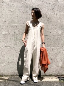Lee（リー）の「Lee/リー ジップ＆ピスネームデザイン ワイドバルーン