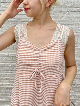 「ネイル」｜アラレさん（レディース・160cm）の夏コーディネート