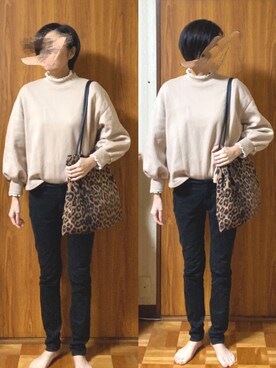 Yマンさん（レディース・162cm）の冬コーディネート