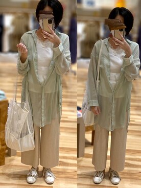 Yマンさん（レディース・162cm）の夏コーディネート