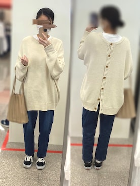 Yマンさん(レディース・162cm)の冬コーディネート