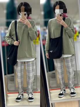 「rps（アールピーエス）のアイテム（チュニック）」を使った、Yマンさん（レディース・162cm）の春コーディネート