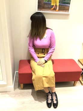 「ソックス×パンプス」｜ORientalTRaffic 阪急西宮ガーデンズ店さん（レディース・162cm）の春コーディネート