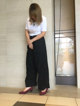 「JUSTIN DAVIS（ジャスティンデイビス）のアイテム」を使った、ORientalTRaffic 阪急西宮ガーデンズ店さん（レディース・162cm）の秋コーディネート