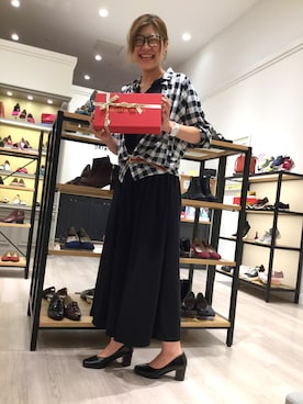 「チャンキーヒール」｜ORientalTRaffic 阪急西宮ガーデンズ店さん（レディース・162cm）の秋コーディネート