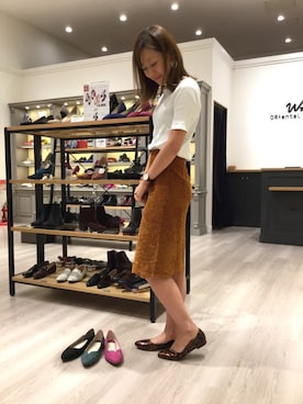 「べっ甲」｜ORientalTRaffic 阪急西宮ガーデンズ店さん（レディース・162cm）の秋コーディネート