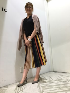 「DOLLUPOOPS（ドールアップウップス）のアイテム」を使った、ORientalTRaffic 阪急西宮ガーデンズ店さん（レディース・162cm）の秋コーディネート