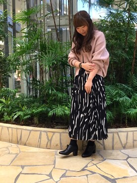 「KBF BOX（ケービーエフ ボックス）のアイテム」を使った、ORientalTRaffic 阪急西宮ガーデンズ店さん（レディース・162cm）の秋コーディネート