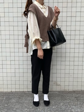 おはなさん（レディース・168cm）の秋コーディネート