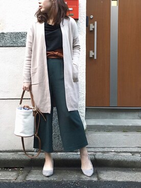 とんちゃん。さん（レディース・162cm）の春コーディネート