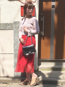 とんちゃん。さん(レディース・162cm)の春コーディネート