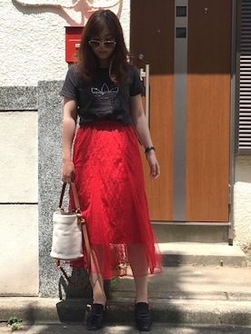 とんちゃん。さん(レディース・162cm)の夏コーディネート