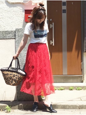 とんちゃん。さん(レディース・162cm)の夏コーディネート