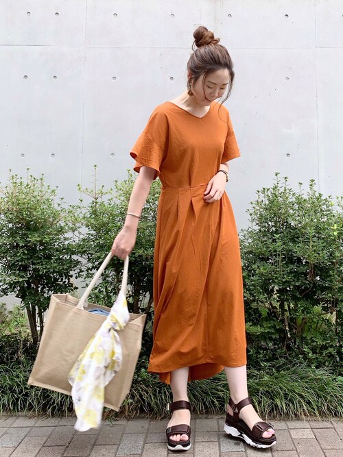 とんちゃん Guのワンピースを使ったコーディネート Wear