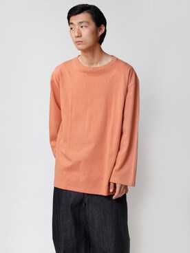「O（オー）のアイテム」を使った、DAILYSHOPさん（メンズ・183cm）の春コーディネート