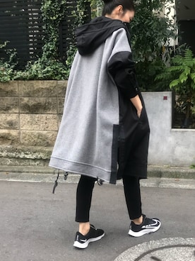 「AVIE（アビィ）のアイテム」を使った、AIさん（レディース・156cm）の秋コーディネート