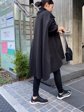 「AVIE（アビィ）のアイテム」を使った、AIさん（レディース・156cm）の秋コーディネート