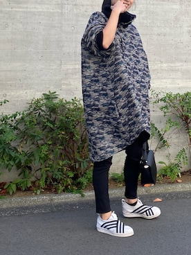 「AVIE（アビィ）のアイテム」を使った、AIさん（レディース・156cm）の秋コーディネート