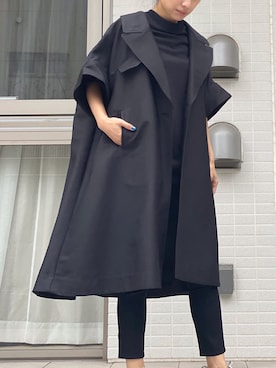 「AVIE（アビィ）のアイテム」を使った、AIさん（レディース・156cm）の冬コーディネート