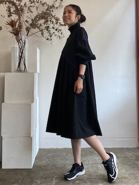 「AVIE（アビィ）のアイテム」を使った、AIさん（レディース・156cm）の夏コーディネート