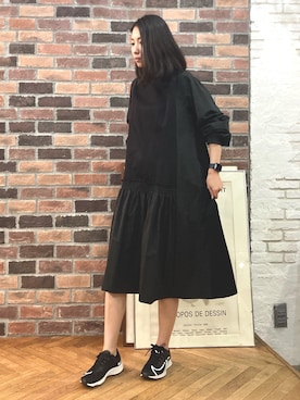 「AVIE（アビィ）のアイテム」を使った、AIさん（レディース・156cm）の秋コーディネート