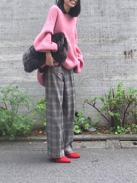 「秋のマイ旬スタイル」｜AIさん（レディース・156cm）の秋コーディネート