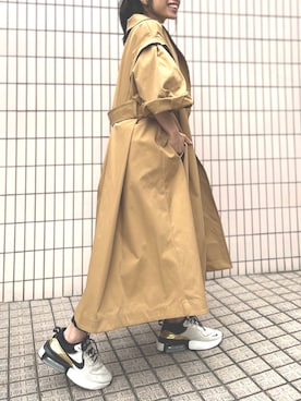 「AVIE（アビィ）のアイテム」を使った、AIさん（レディース・156cm）の冬コーディネート