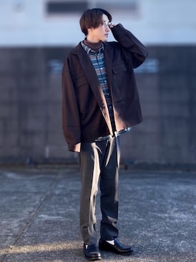 Junya..さん(メンズ・173cm)の冬コーディネート
