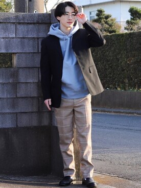 Junya..さん（メンズ・173cm）の冬コーディネート