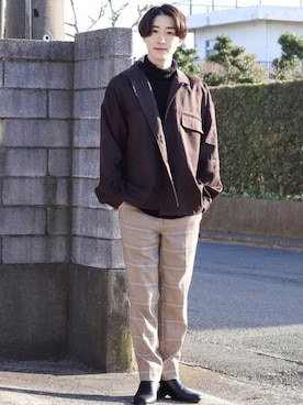 Junya..さん（メンズ・173cm）の春コーディネート