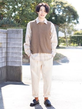 Junya..さん（メンズ・173cm）の春コーディネート