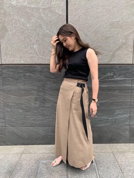 矢作（yahagi）さん（レディース・158cm）の春コーディネート