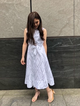 矢作（yahagi）さん（レディース・158cm）の夏コーディネート