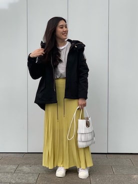 矢作(yahagi)さん(レディース・158cm)の冬コーディネート