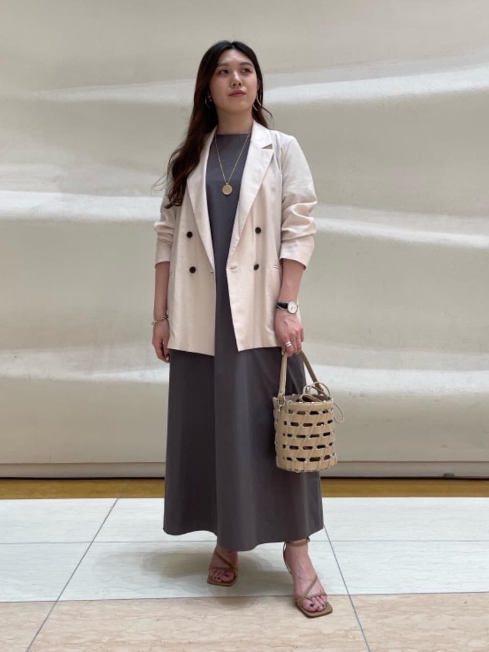 UNITED ARROWS ベージュ テーラードジャケットManteco ウール UNITED ARROWS(ユナイテッドアローズ) テーラードジャケット