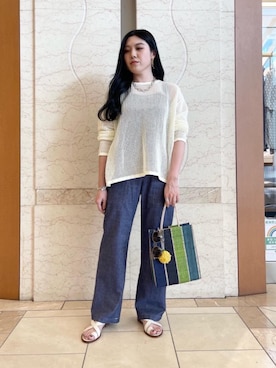 矢作（yahagi）さん（レディース・158cm）の春コーディネート