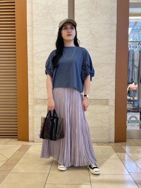 矢作（yahagi）さん（レディース・158cm）の春コーディネート