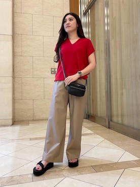 矢作（yahagi）さん（レディース・158cm）の夏コーディネート