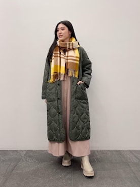 矢作（yahagi）さん（レディース・158cm）の冬コーディネート