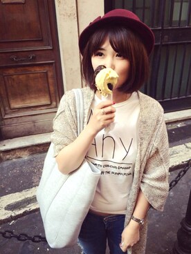 哈尼咚さんのコーディネート