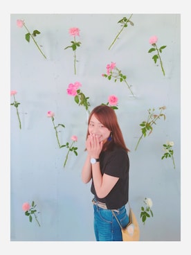 「152cm」｜「アイテム（腕時計）」を使った、橋爪さん（レディース・152cm）の秋コーディネート