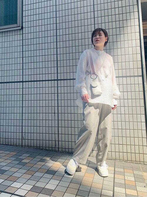 PUBLIC TOKYO（パブリックトウキョウ）の「バックリボンシアーブラウス 